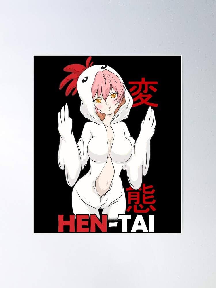 tuqpei Anime Japanese Cute Hot Hen Chicken Kawaii Weeb Home ...