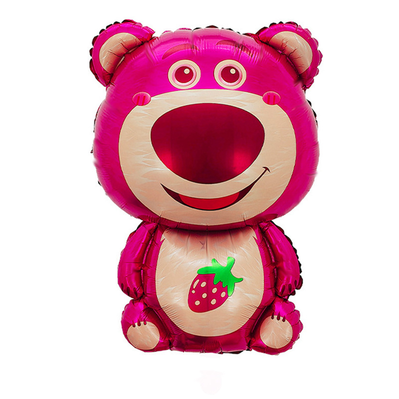 Bong Bóng Hình Con Vật - Gấu Dâu Lotso