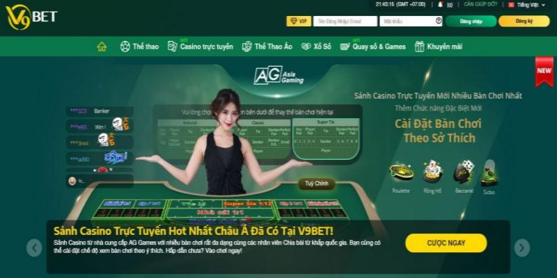 Truy cập trang web chính thức của nhà cái